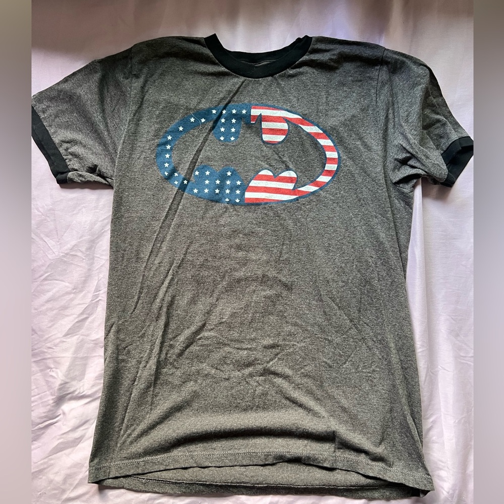 American Flag Batman Shirt